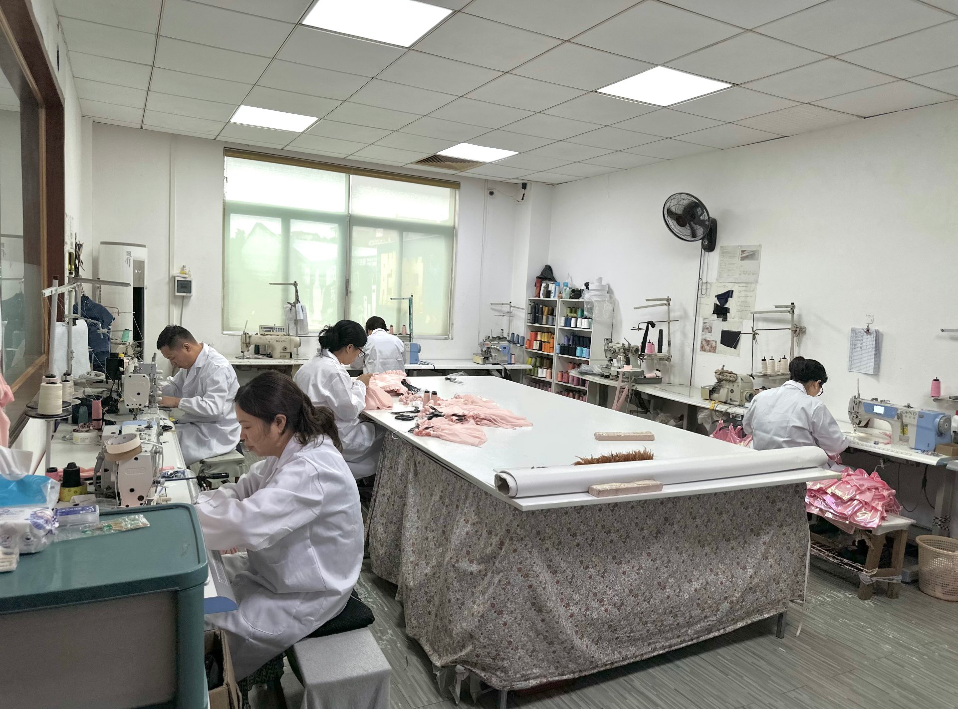 UP Fashion production floor in Guangzhou